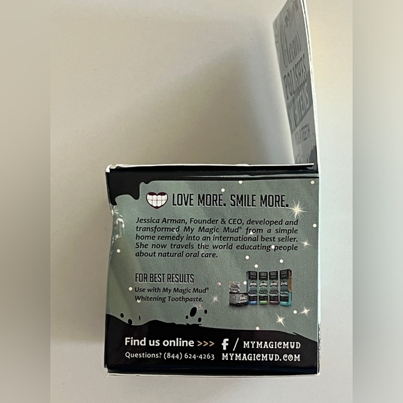 New in unopened box - My Magic Mud Activated Charcoal Teeth Whitening - Picture 5 of 5